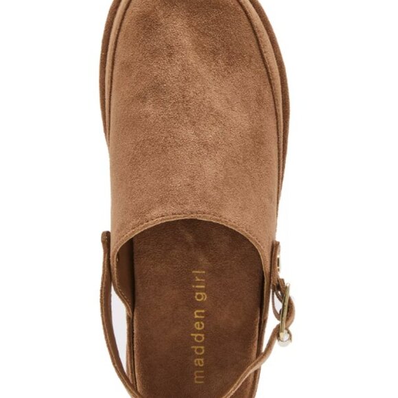 Madden Girl Graham Platform Slingback Clog Mules - Picture 9 of 9